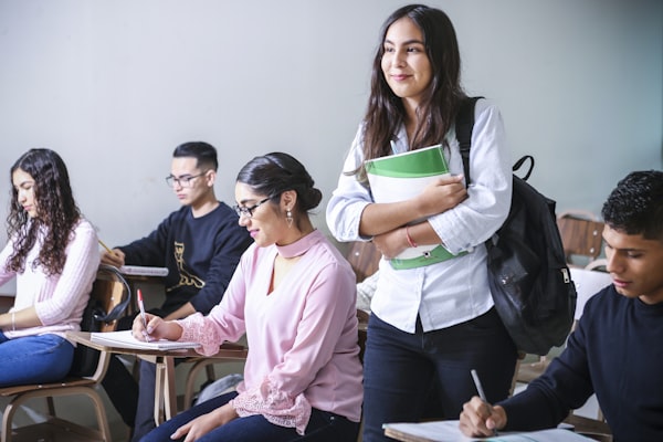 Hands-on machine learning class with laptops at a free workshop